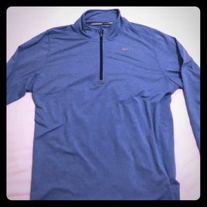 Nike Running - Light Blue Half Zip